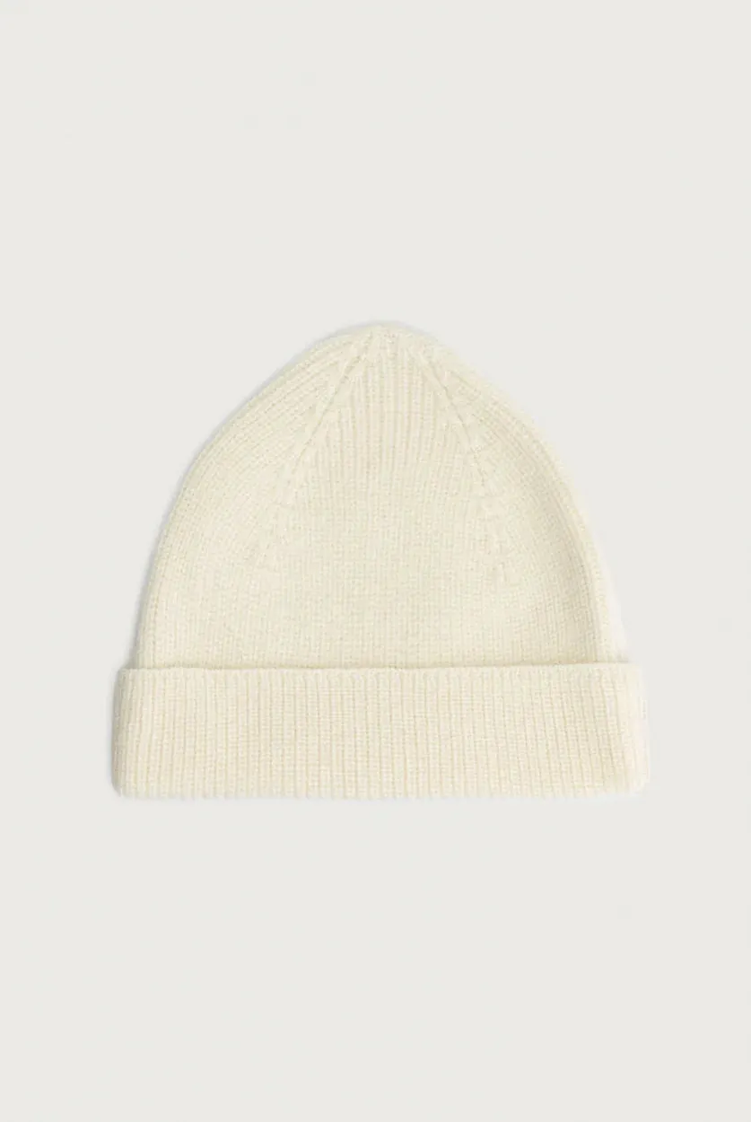 Baby Knitted Beanie, Cream
