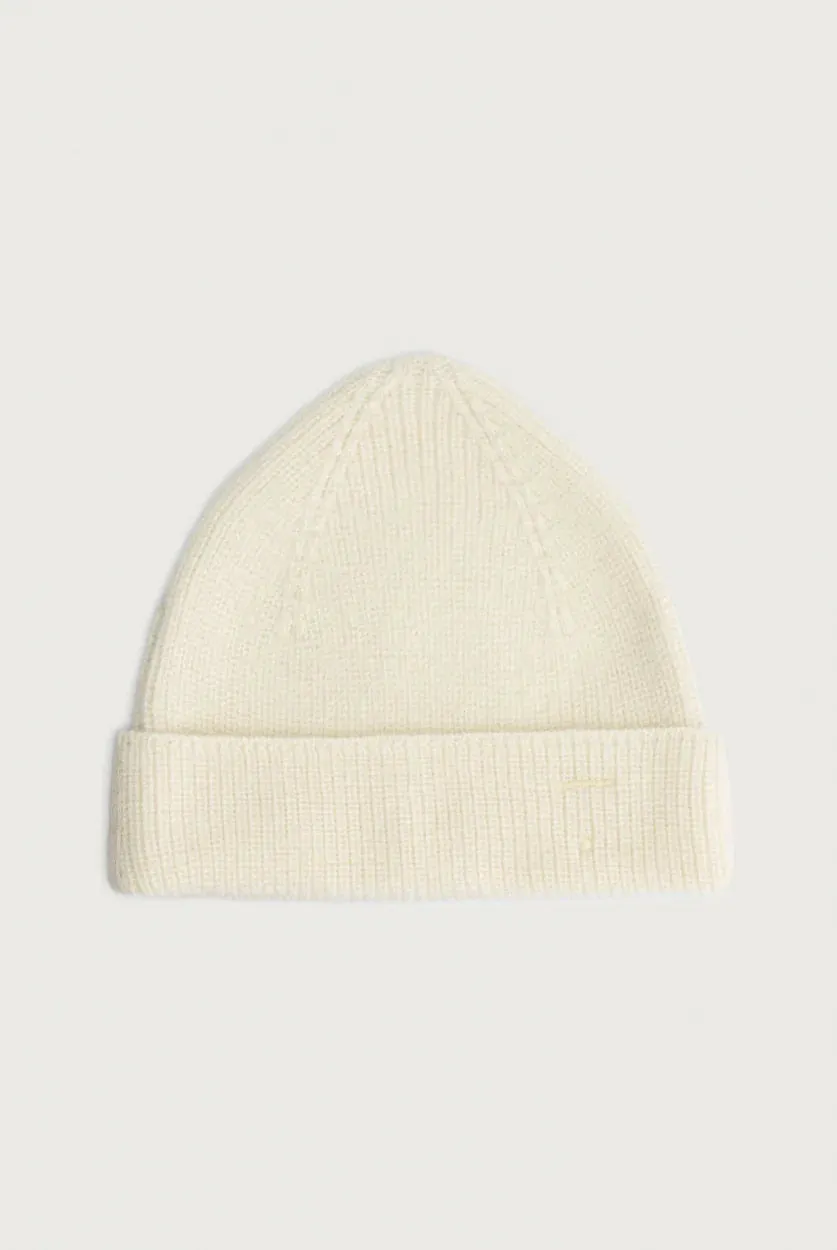 Baby Knitted Beanie, Cream