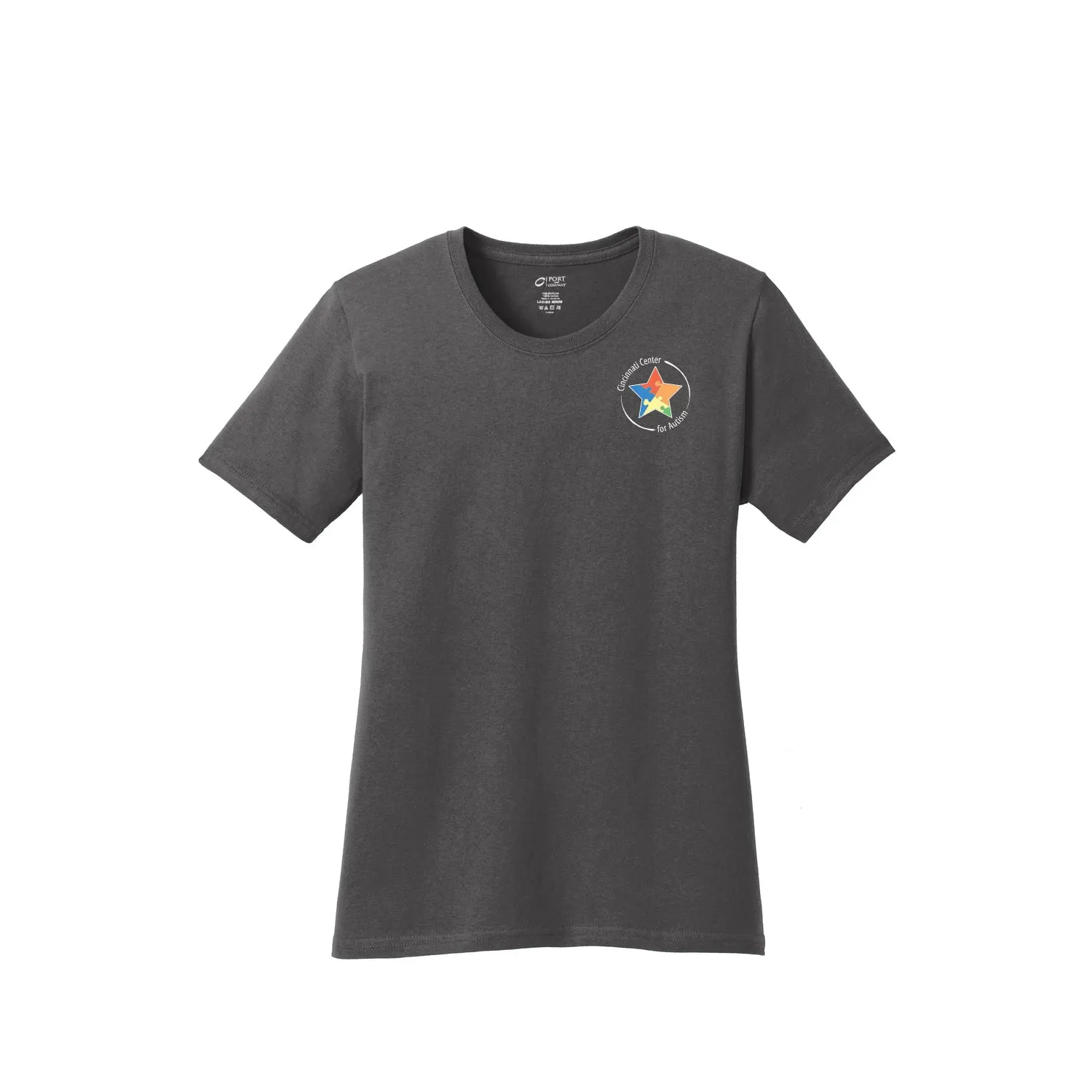 Cincinnati Center for Autism - Ladies Core Cotton Tee