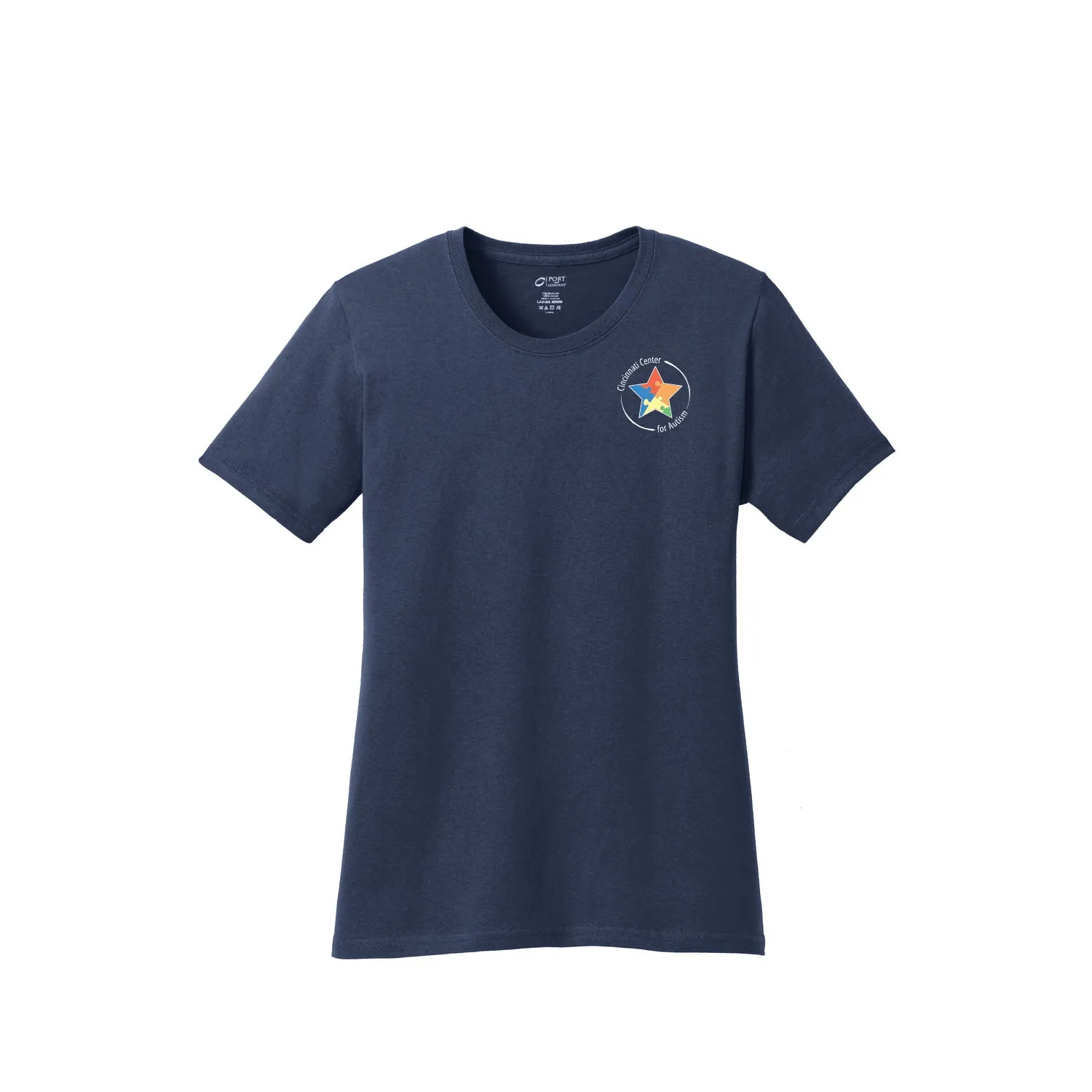 Cincinnati Center for Autism - Ladies Core Cotton Tee