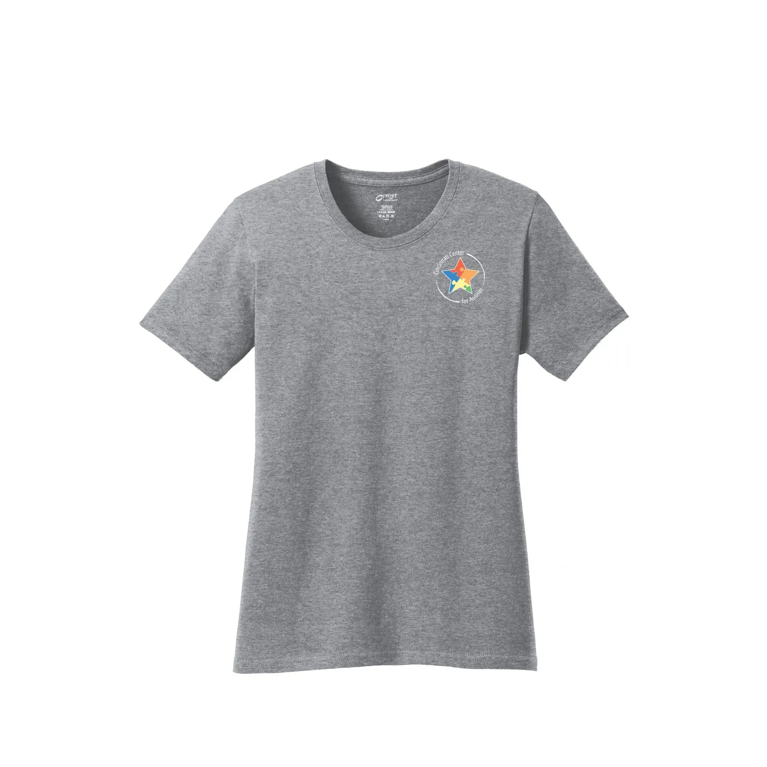 Cincinnati Center for Autism - Ladies Core Cotton Tee