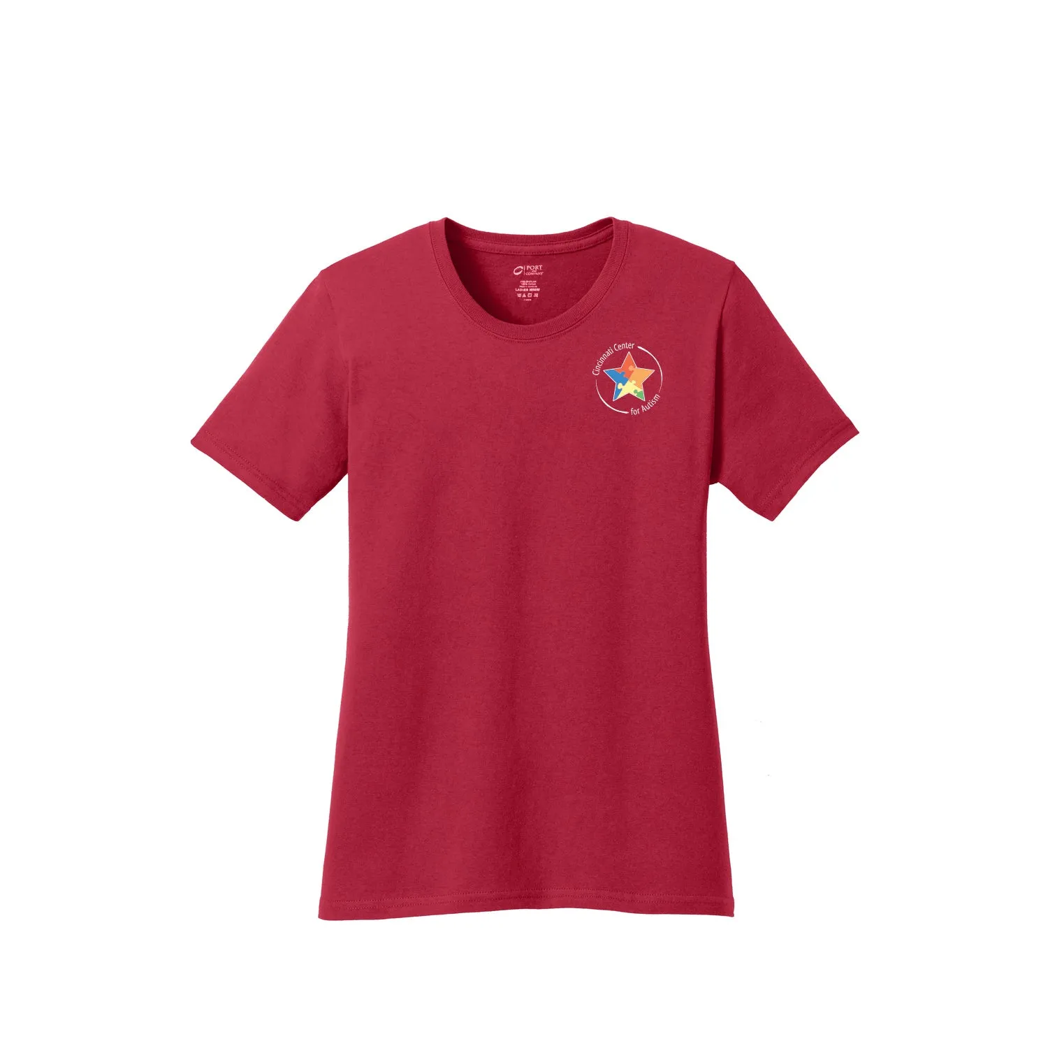 Cincinnati Center for Autism - Ladies Core Cotton Tee