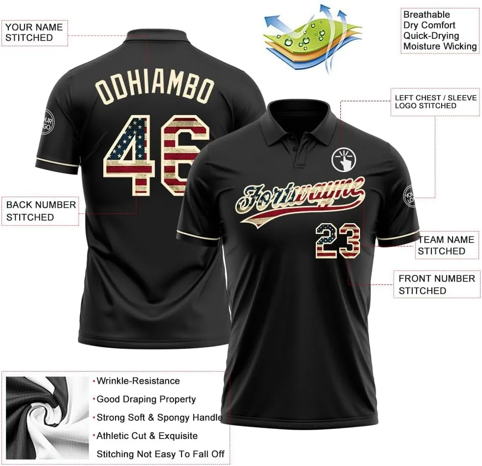 Custom Polo Shirts Personalized Bowling Golf Tennis Jerseys for Women Men Youth, Design Sports Team Uniform Printed