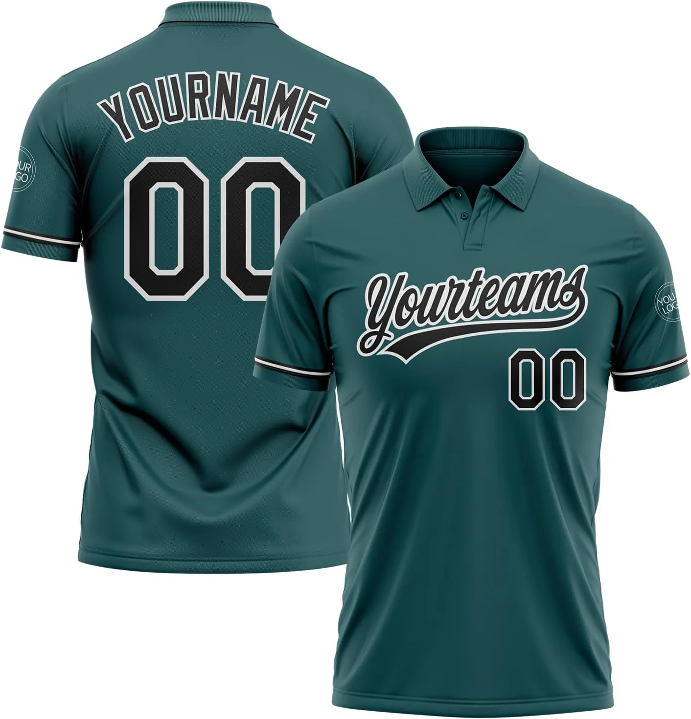 Custom Polo Shirts Personalized Bowling Golf Tennis Jerseys for Women Men Youth, Design Sports Team Uniform Printed