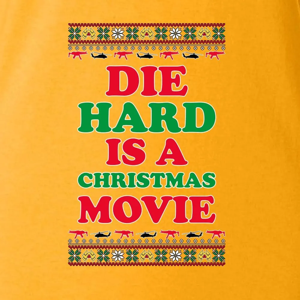 Die Hard is a Christmas Movie Classic McClane Nakatomi Ugly Christmas Womens Graphic T-Shirt