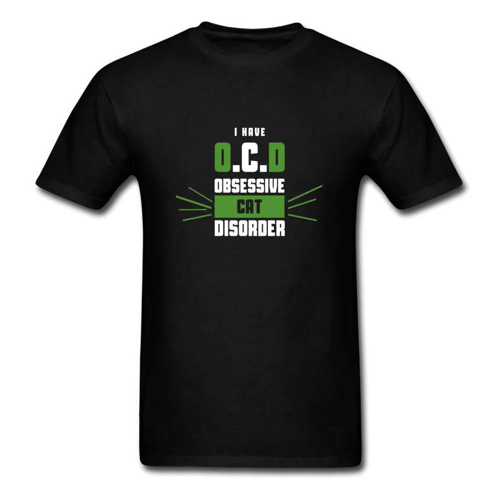 I Have O.C.D Obsessive Cat Disorder Men's T-Shirt
