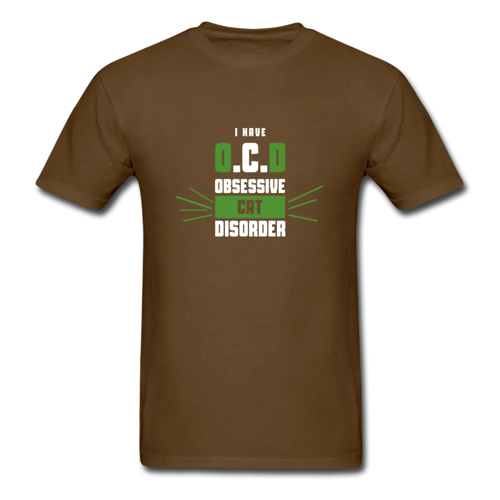 I Have O.C.D Obsessive Cat Disorder Men's T-Shirt