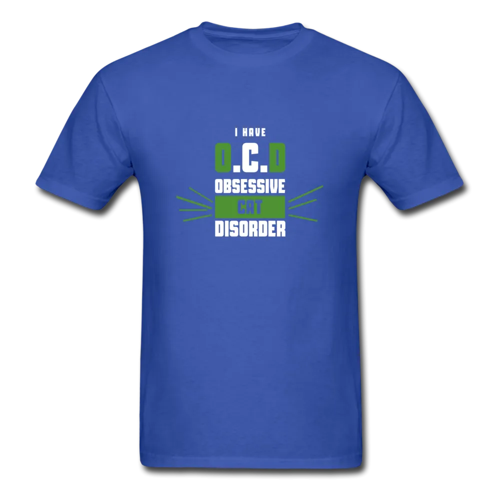 I Have O.C.D Obsessive Cat Disorder Men's T-Shirt