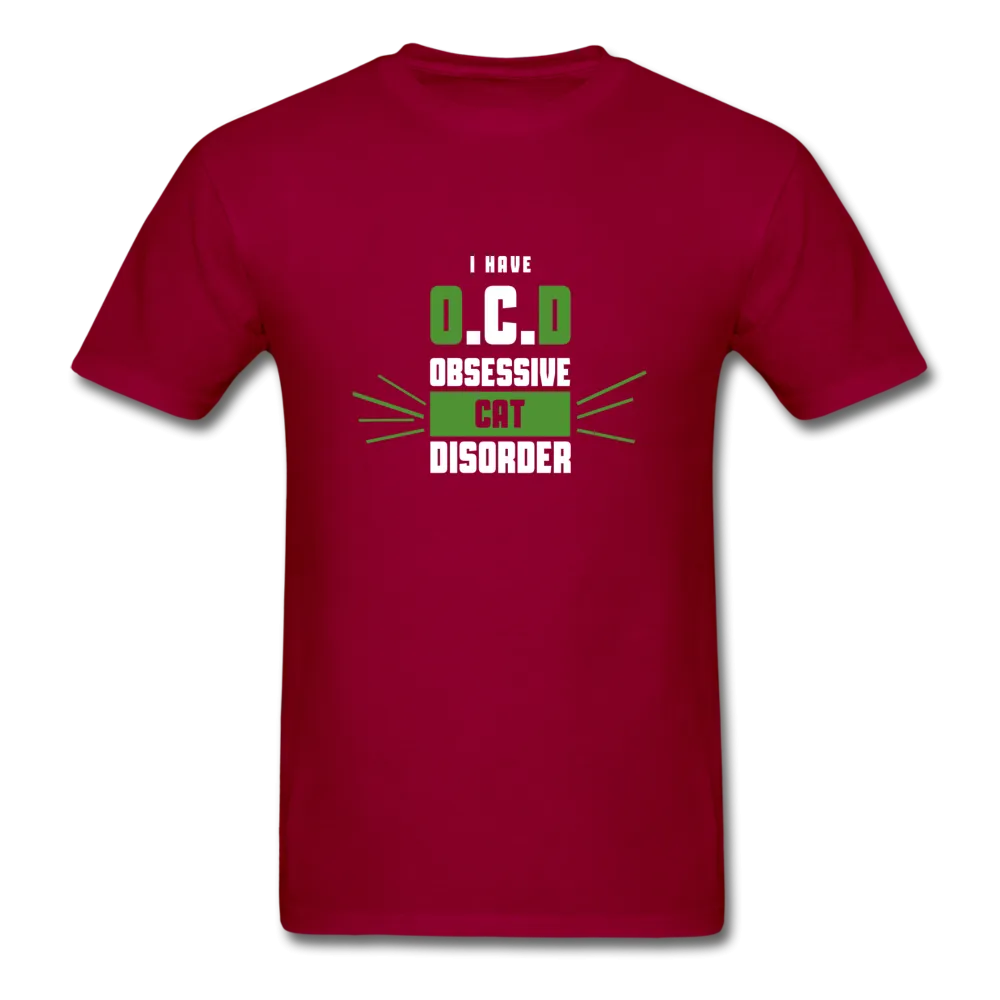 I Have O.C.D Obsessive Cat Disorder Men's T-Shirt