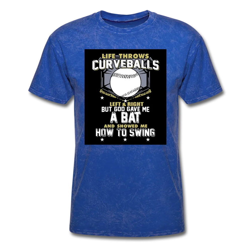Life Throws Curve-balls Shirt Men's T-Shirt