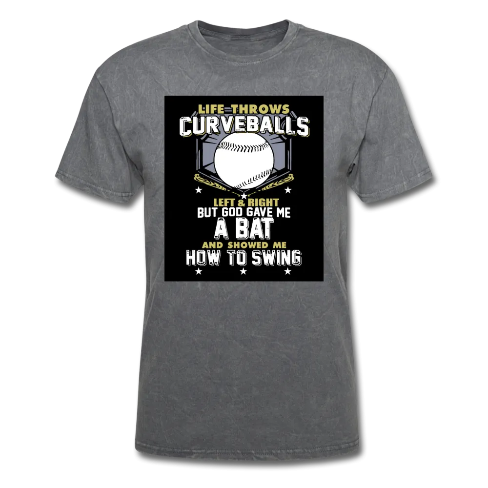 Life Throws Curve-balls Shirt Men's T-Shirt