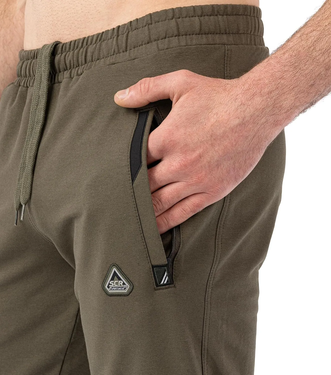 SCR Mens Sweatpants - Men Sweat Pants for Tall, Short Men  Comfy Joggers with Pockets - 30, 32, 34, 36, 38 Inseam