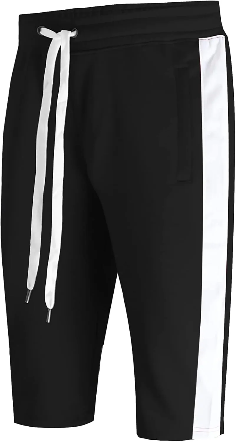 SCREENSHOT Men Athletic Sportswear Gym Fitness Active Workout Track Shorts