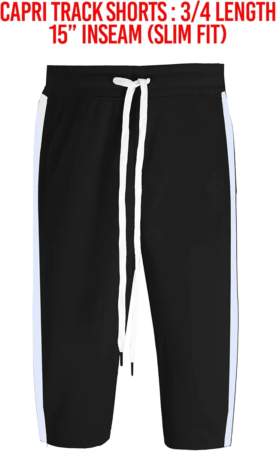 SCREENSHOT Men Athletic Sportswear Gym Fitness Active Workout Track Shorts
