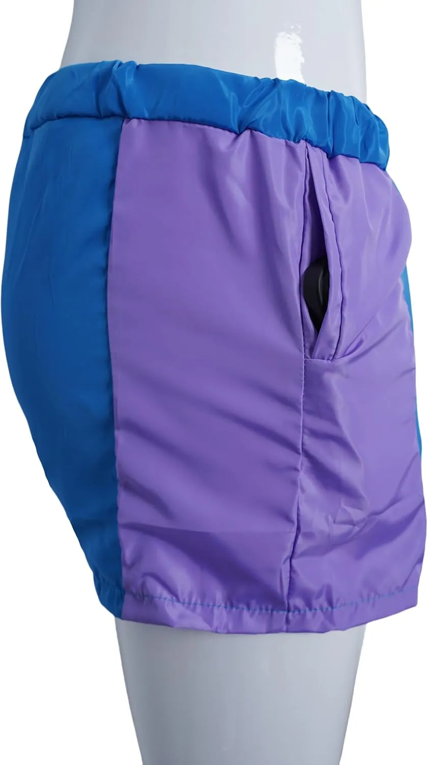 Womens 80s Tracksuit Retro Disco Color Block Zipper Sportswear 2 Piece Windbreaker Outfits Hip Hop Costume